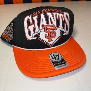New san francisco giants snapback ‘47 Trucker Tell It Goodbye 1960-1999 MLB